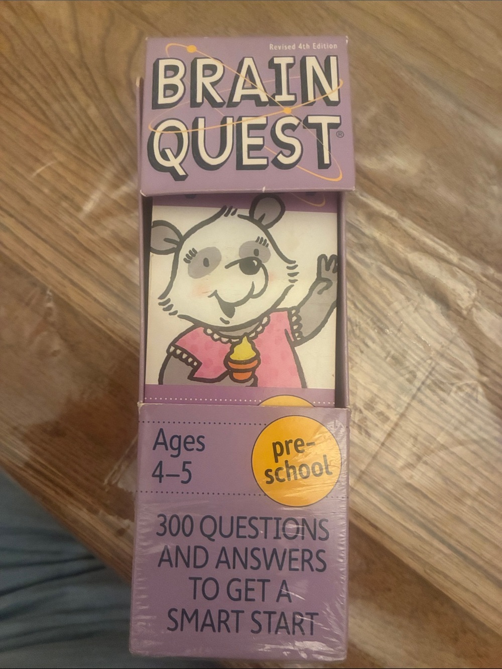 Preschool Cards - Purple - Brand:Brainquest